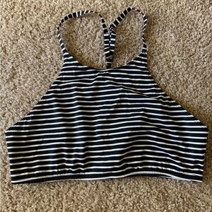 Urban Outfitters Black and White Striped Top